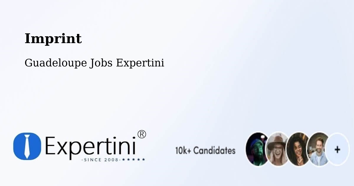 Imprint – Riché - Guadeloupe Jobs Expertini